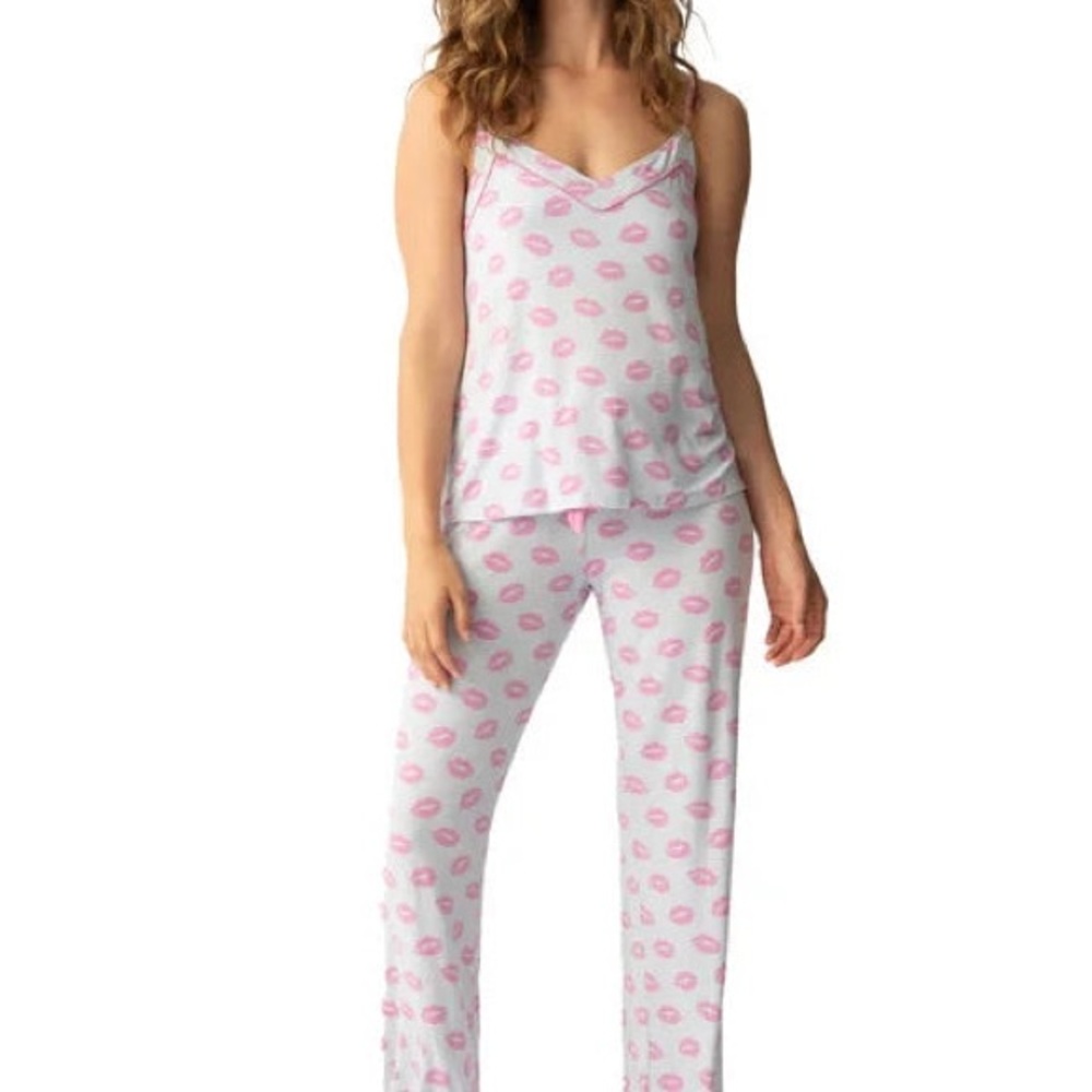 Like new PJ Salvage Lovely Dreams PJ Set - light blue, XS